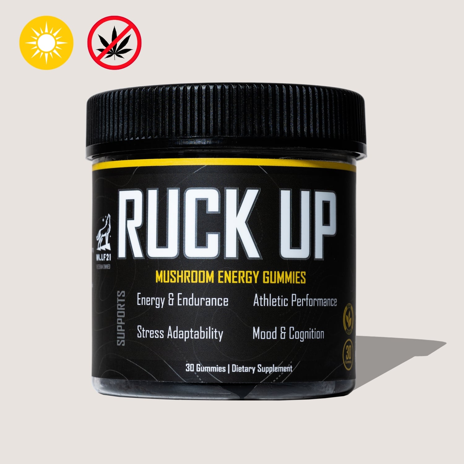 Ruck up Mushroom Energy Gummies-min