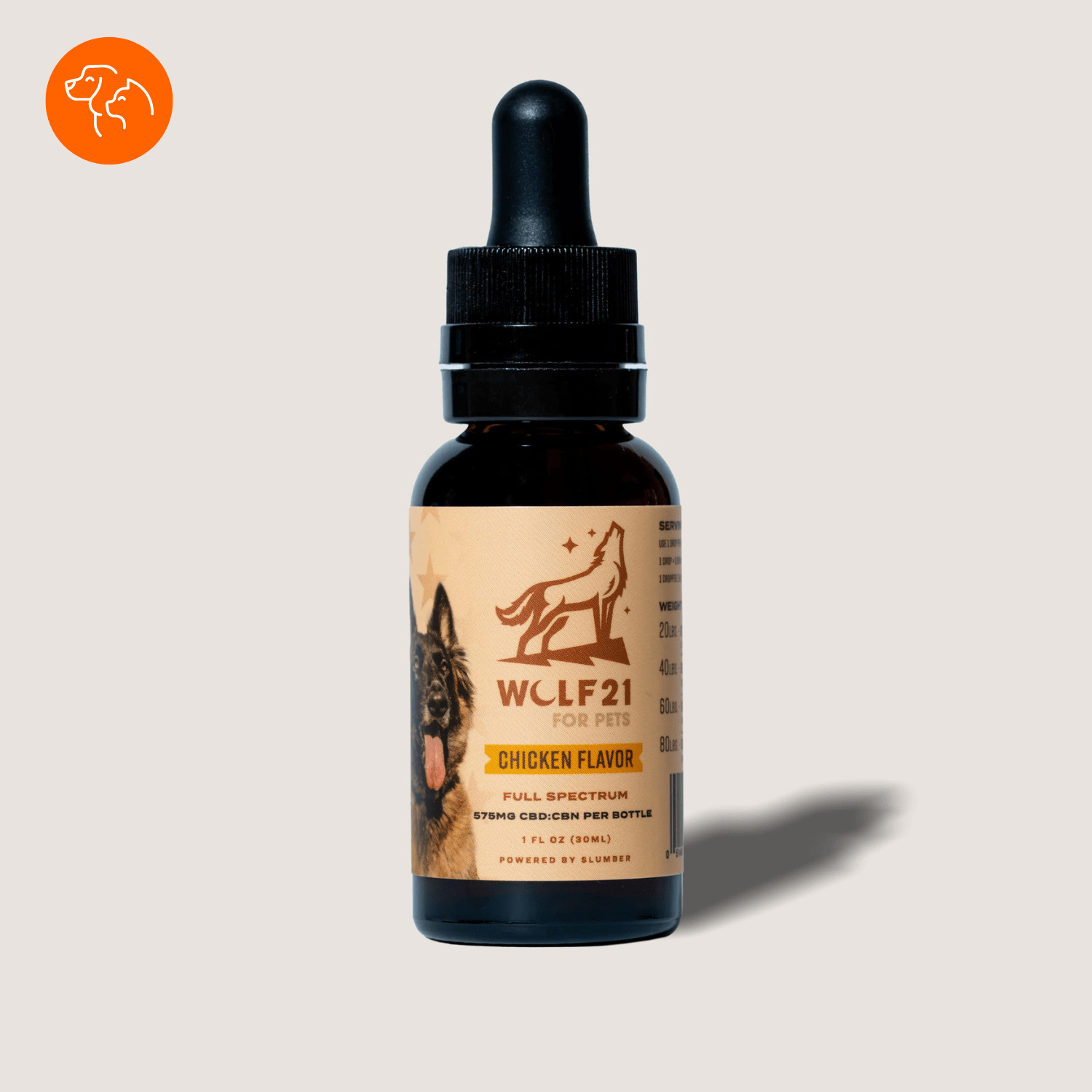 wolf 21 pet tincture cbd-min
