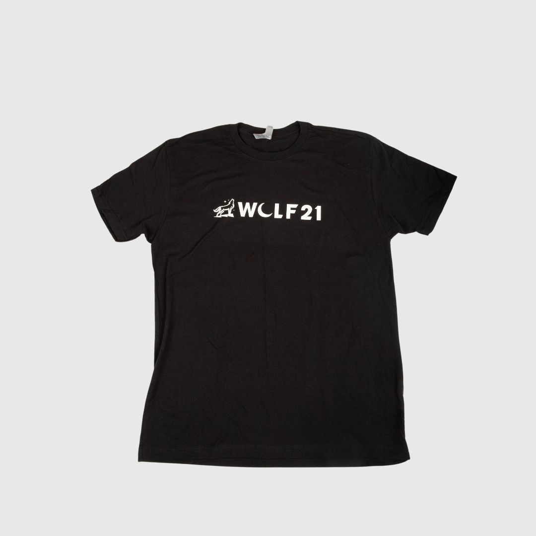 Black Wolf21 Logo Shirt